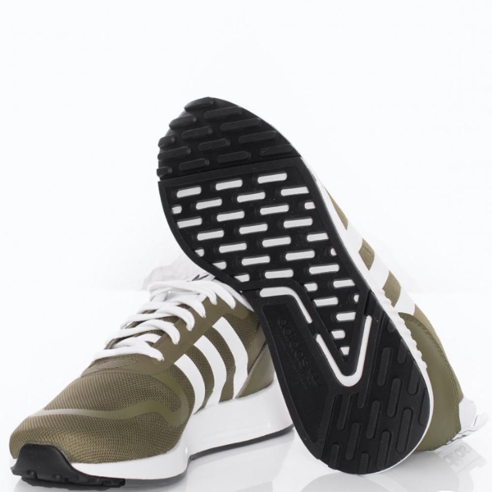 SOLD MERCARI 🆕Adidas| Multix Sneaker Focus Olive Green & White Mens Size 9 - Picture 3 of 7